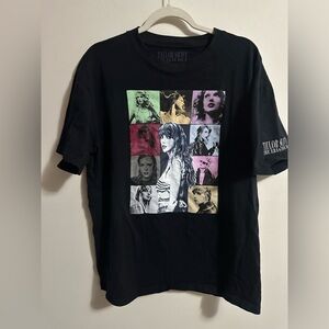 Taylor Swift Eras Tour Official concert Tee color black size XL